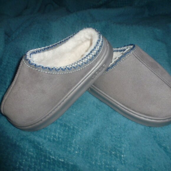 Easy to slip on  Sueded Slippers  Fleece Memory Foam Size EU 42-43 - Picture 3 of 9